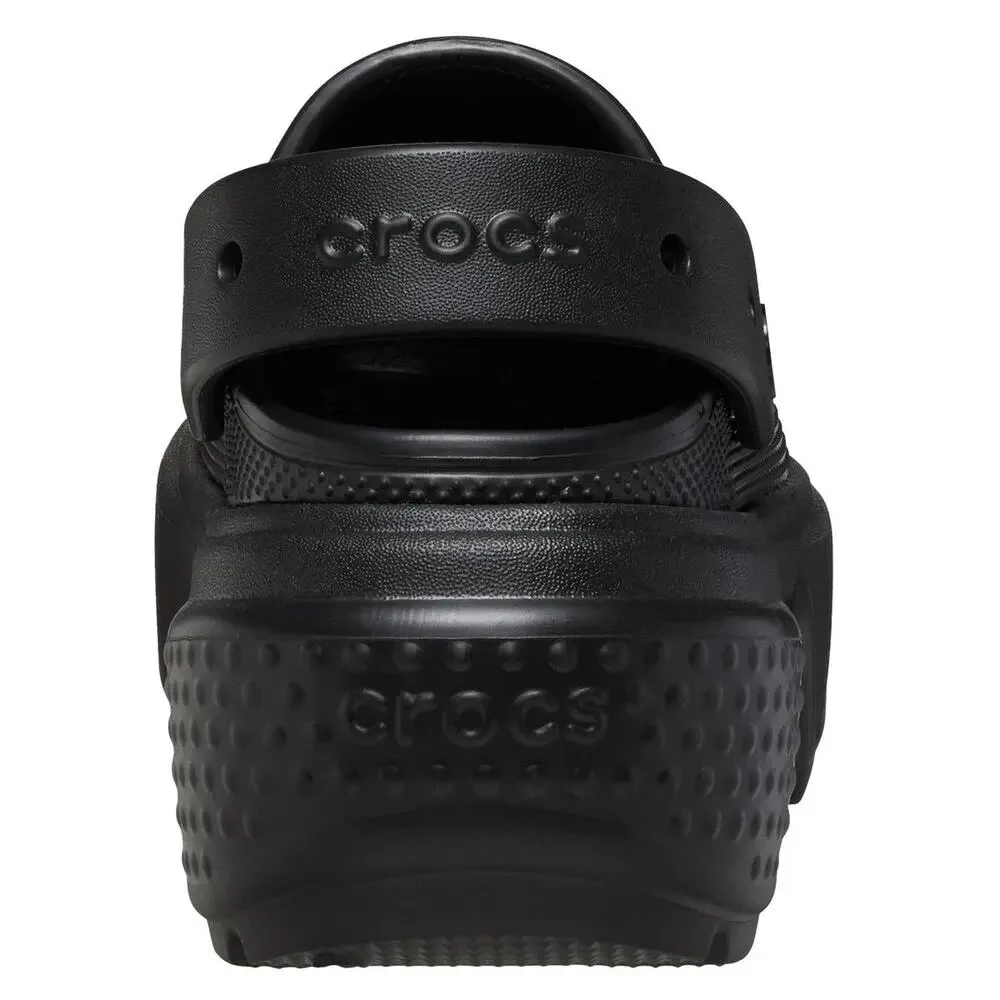 Crocs Stomp Clog Synthetic Black Clogs nwot men’s size 13 platform boot shoes